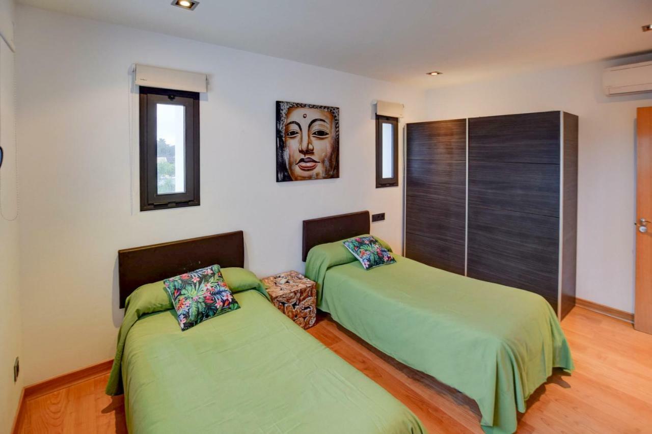 Miami Modern House Close Platja Den Bossa Vakantiehuis Sant Jordi de ses Salines